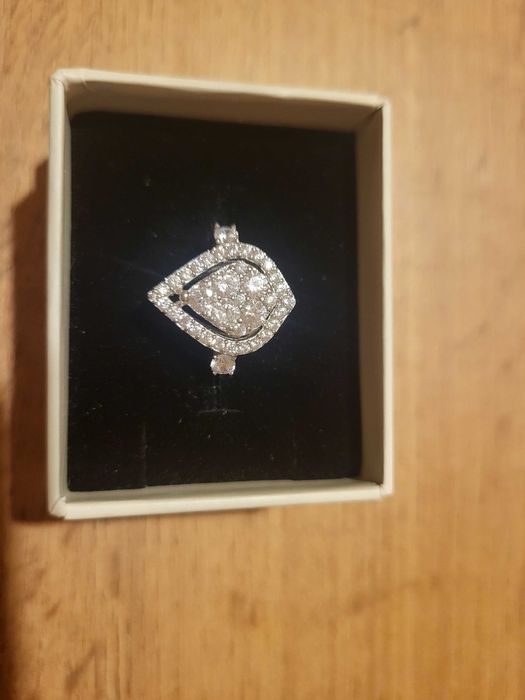 Сребърен нов пръстен