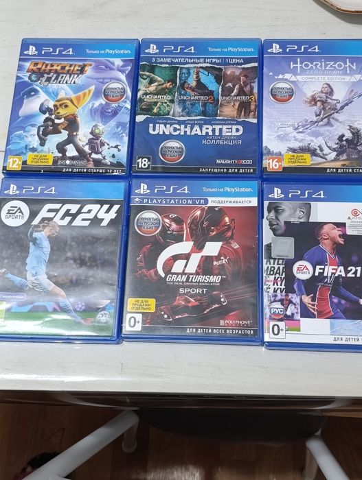 Диски на плейстешин 4