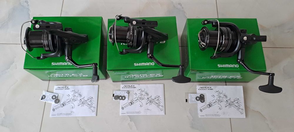 Шаранджийски макари  Shimano Aerlex 10000 XTB - 3 броя