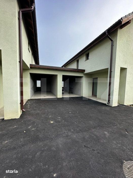 Duplex semifinisat de vanzare , 120 mp , 385 teren, garaj! Gilau