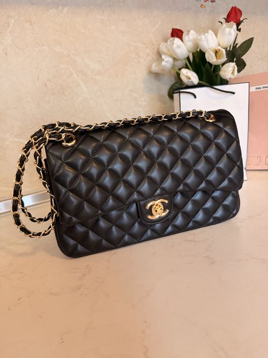 Дамска чанта Chanel Classic голям размер