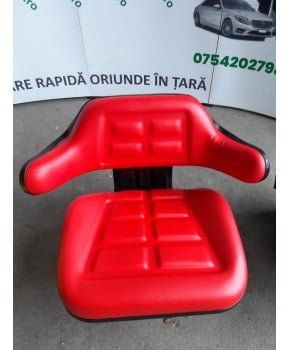 Scaun tractor rosu reglaj triplu cu amortizor UTB U-445 si U-650