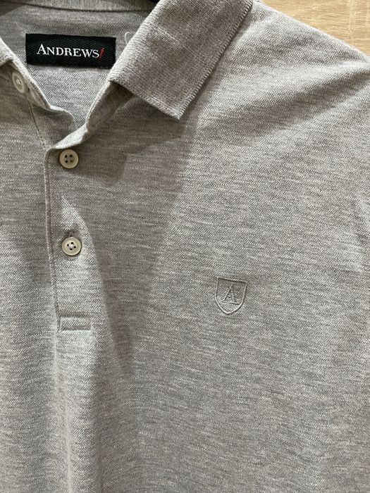 Мъжка тениска с яка Andrews