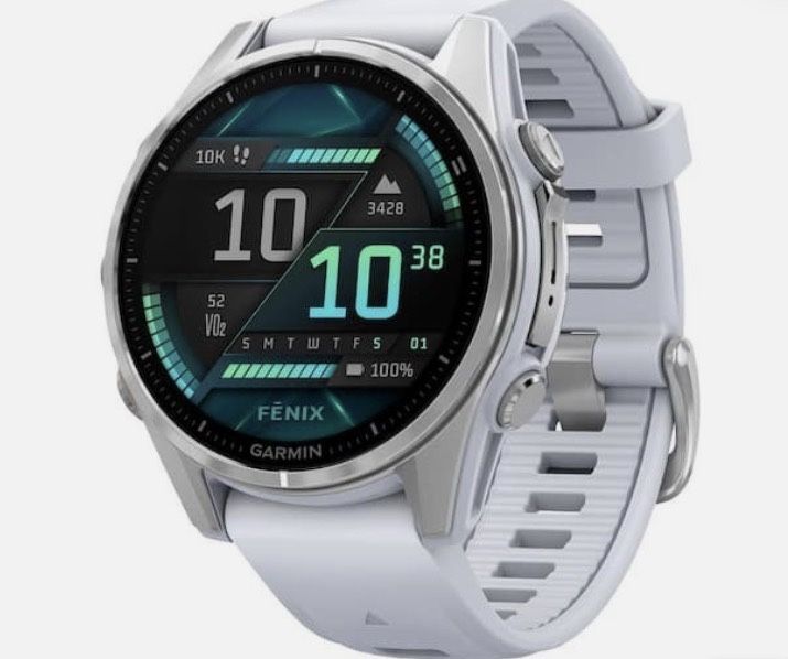 Garmin Fenix 8 ( серебристые)