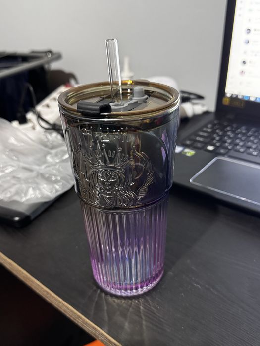 Стеклянная кружка 600мл