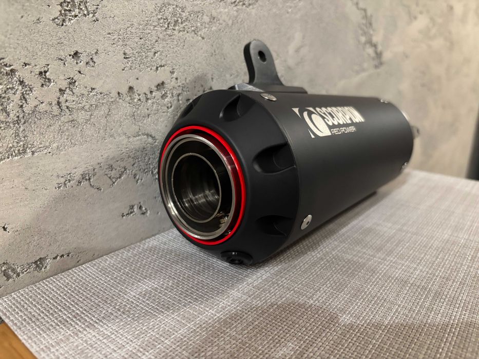 Генерация Scorpion Red Power – Black Ceramic за Yamaha MT-07