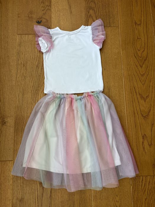 Set tricou si fusta H&M  110-116