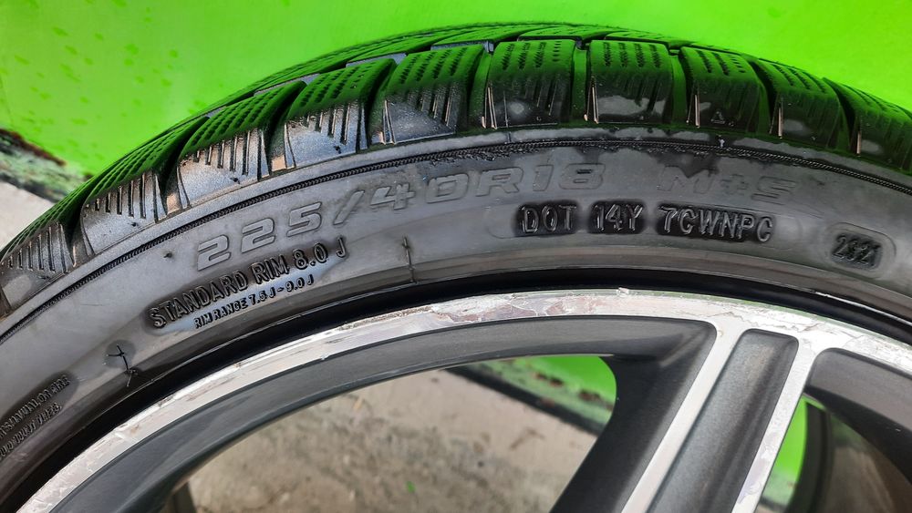 Продавам Единична джанта за Мерцедес W205  AMG