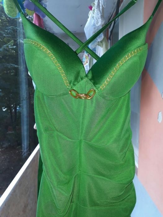 Rochita sexy verde superba