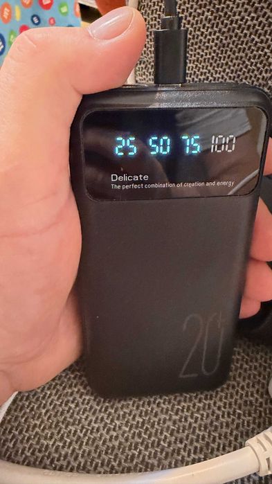 20000mAh Baterie Portabilă, 5V/2A, Dual USB, pentru Telefoane IOS/Android, Tablete și Alte Dispozitive Electronice, Baterie Li-Polymer Călătorii