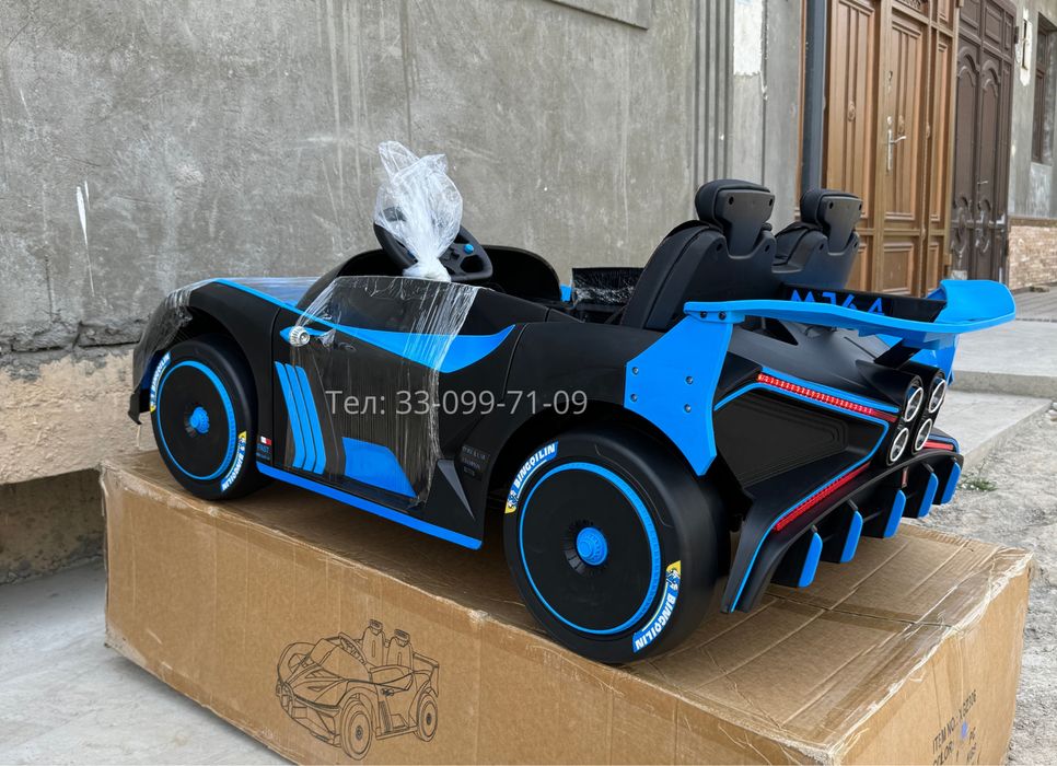 Детский электромобиль Bugatti Bolide 24v 4х4| Новое поступления!