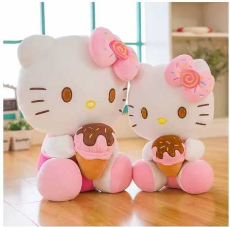 Плюшена играчка Hello Kitty 35cm, плюшена Кити