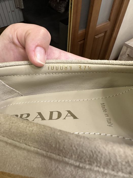 Лоферы Prada оригинал, надевала один раз