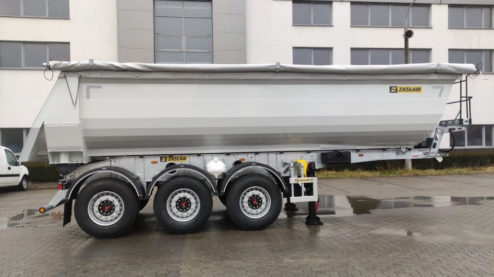 Semiremorci basculabile ZASLAW - bena OȚEL -27 m3- 30 m3- OFERTA 2026