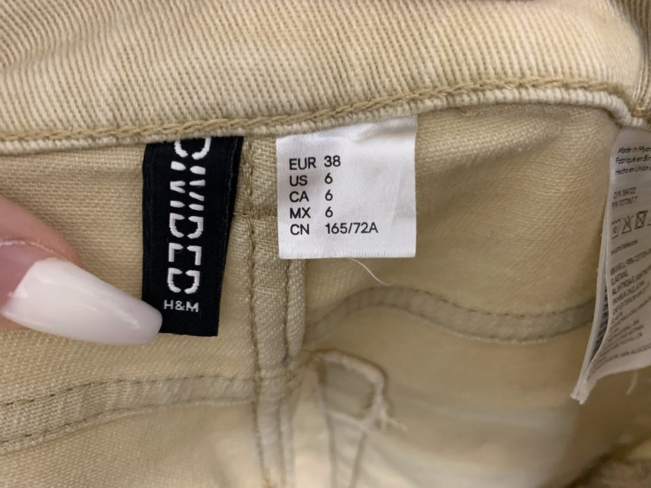 Джинсы стрейчевые с h&m