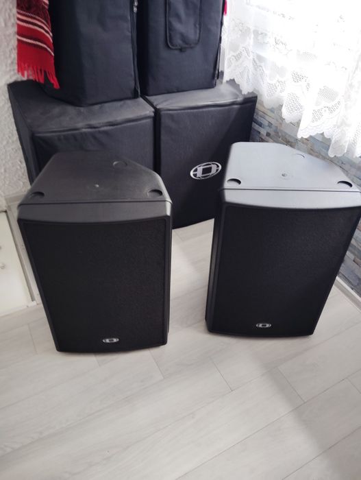 Unicat !! Boxe pasive dynacord d-lite 15-3 (noi) xa2 , huse fixe bonus