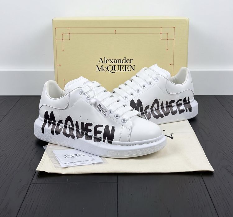 Adidasi Alexander Mcqueen Alb - Full Box