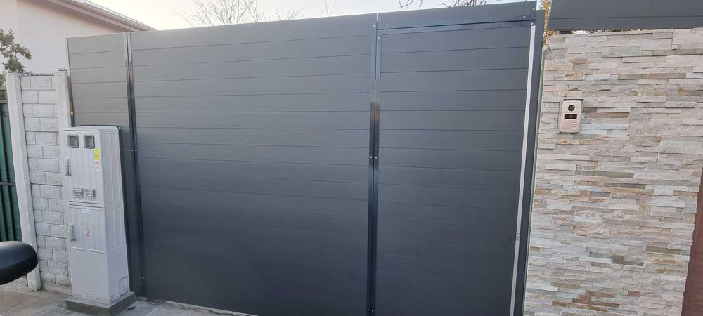 Garduri si porti din lamela aluminiu