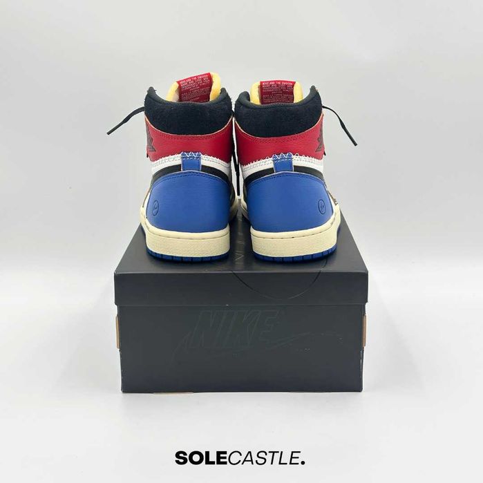 Nike Air Jordan 1 Retro High OG SP Fragment x Union LA 'Varsity Red Sport Royal'
