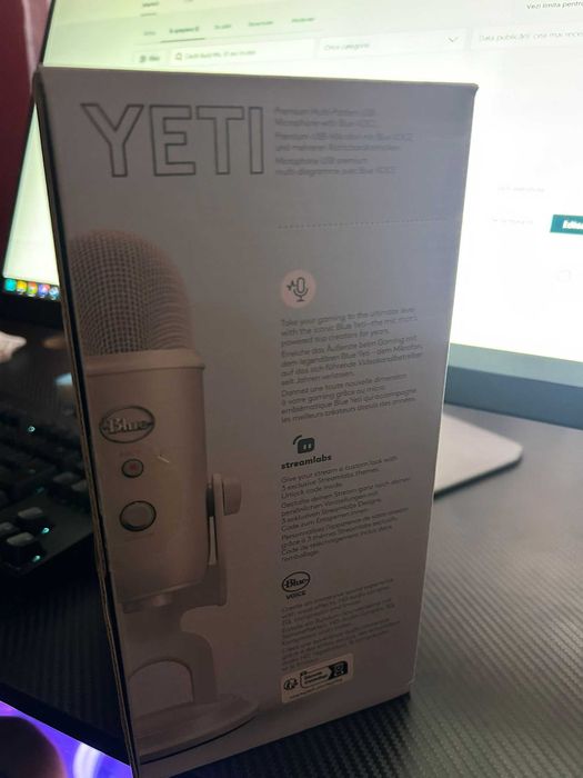 Microfon Logitech Blue Yeti USB