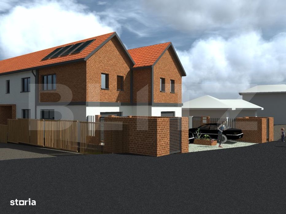 Teren intravilan 2915 mp cu autorizatie duplex, zona partiei de schi F