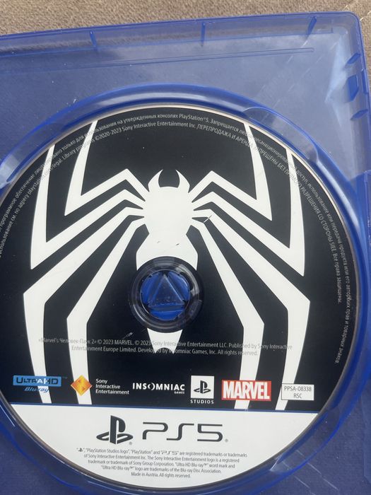 Обменяю диск Человек паук 2