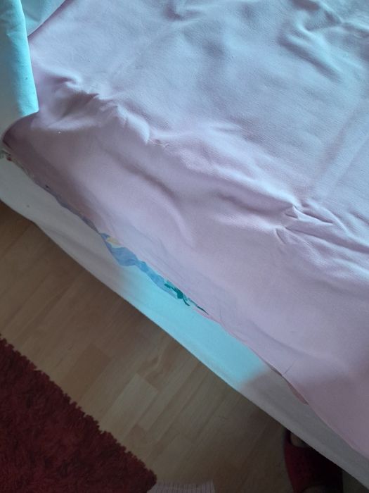 Saculet de gradinita 35-60 cm, culoare alb