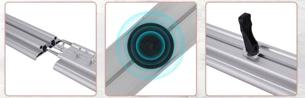 Комплект линеал за рязане на плочки до 340см HAWEK , HW-9015