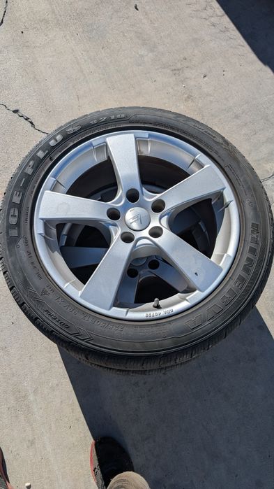 Джанти ATS 17 5×112 с зимни гуми Minerva