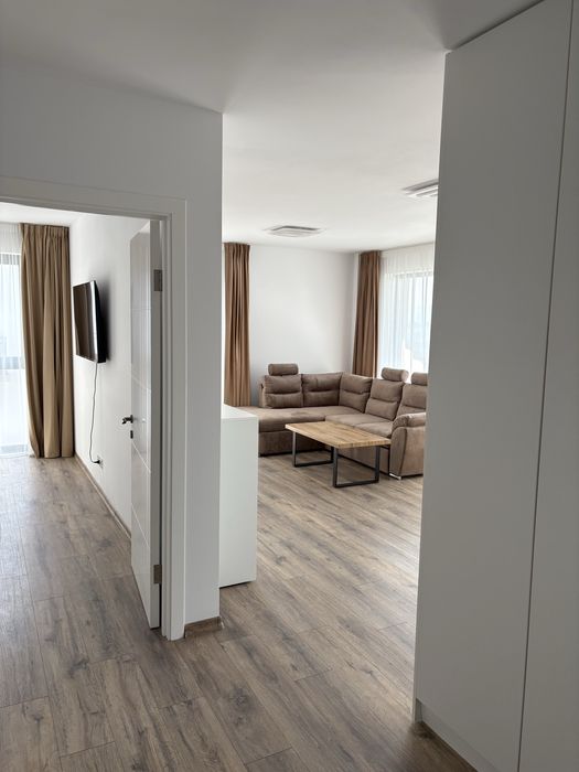 Inchiriez apartament in bloc nou, utilat si mobilat, 2 camere