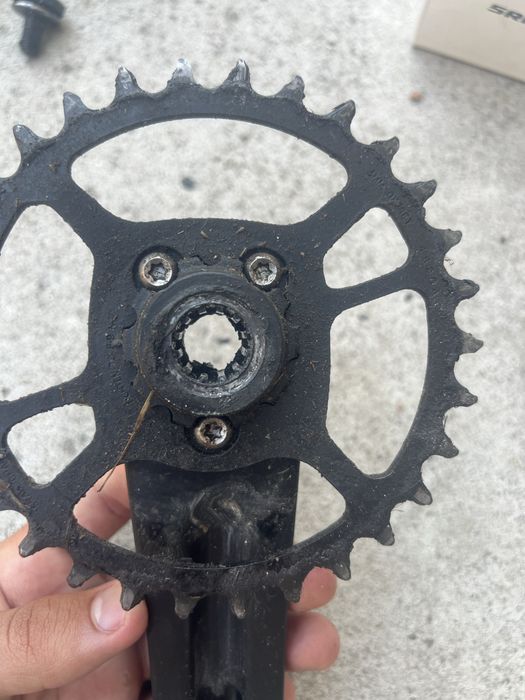 braț de angrenaj dreapta (cu foaie) model SRAM SX Eagle PowerSpline.
