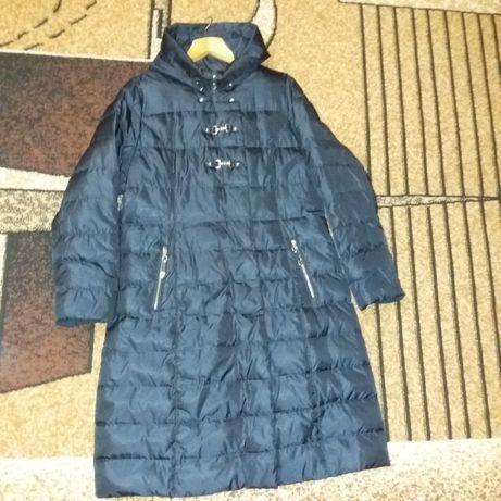 Пуховик 52-54р 80%пуха+20%пера