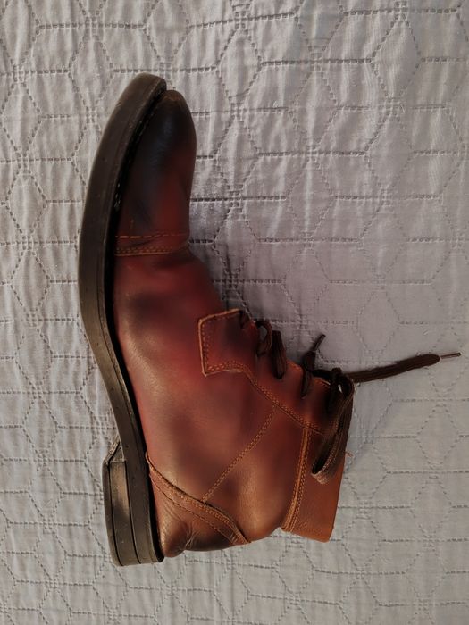 Ghete piele, bărbați, mărimea 44