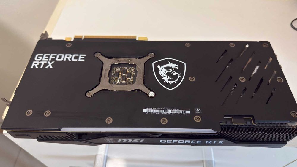 MSI RTX 3070 Ti Gaming X TRIO 8gb