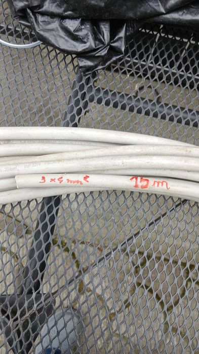 Cablu cupru litat 5x6 mmp  (50m) 3x4mmp 3x1,5