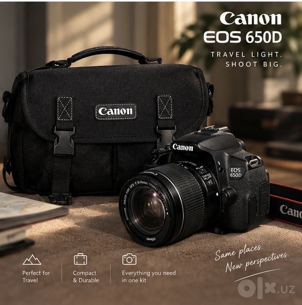 Canon EOS 650D + объектив EF-S 18–55mm IS II