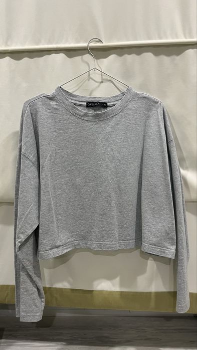 Лонгслив укороченный