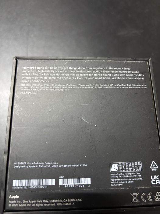 Apple HomePod mini черный