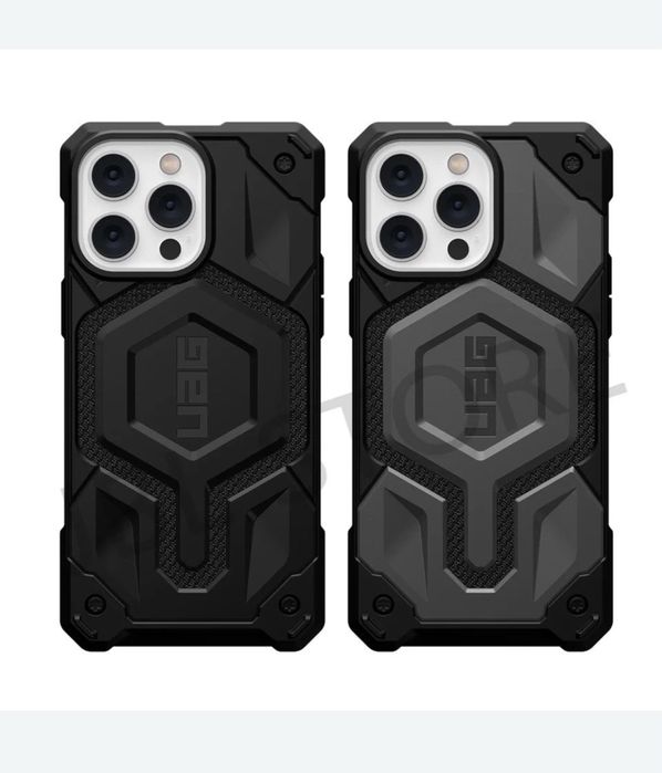 Iphone 13/14/PRO/MAX/PLUS Husa UAG Monarch Pro Magsafe Neagra Folie