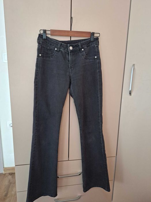 Дънки H&M bootcut low waist (36)