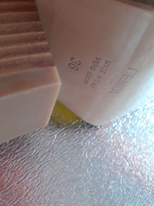 Fendi ботуши ест.кожа