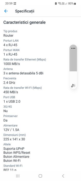Vand Router wireless TP-LINK TL-WR1043ND-RO N Gigabit
