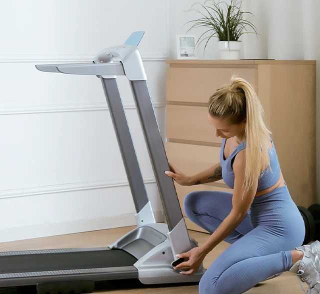 Электрическая складная беговая дорожка Тренажер Фитнес (на 110 V)