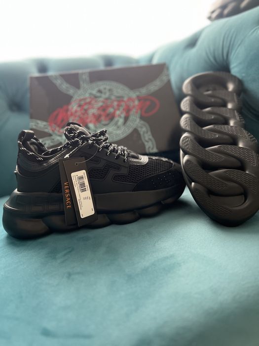 Versace Chain Reaction,full black,noi cu eticheta,10/10!