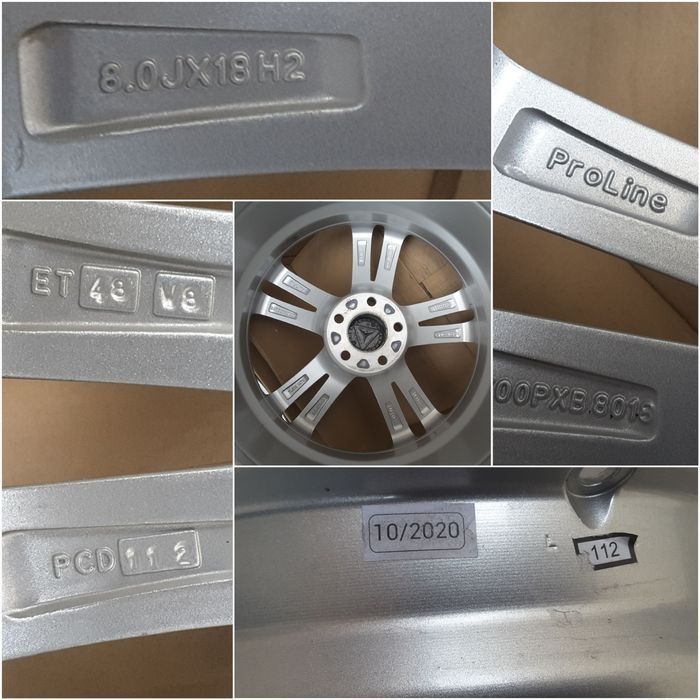 jante aliaj 18; 5x112;  Mercedes E, V class w212, Vito w447 w447, ML
