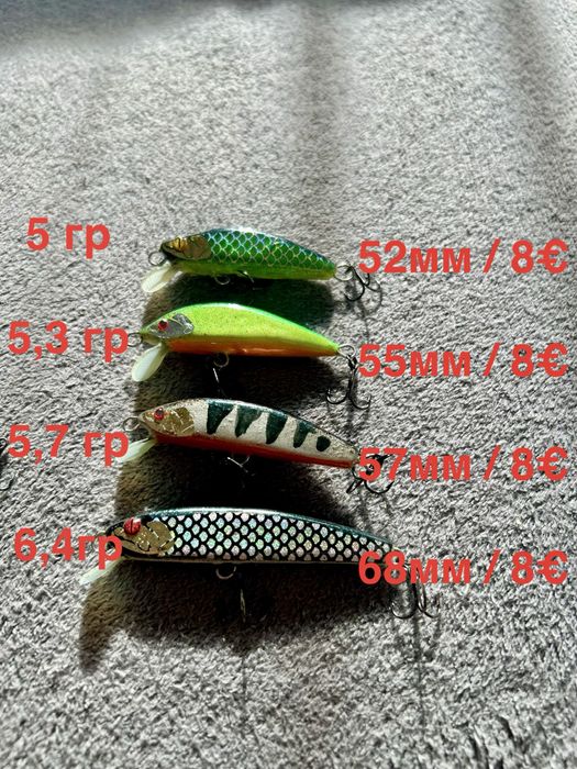 Ръчно изработени воблери / Handmade lures