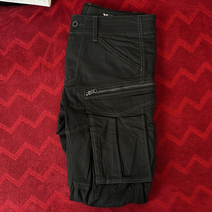 G-star Rovic zip 3D Straight Tapered 29/32 Черен карго панталон