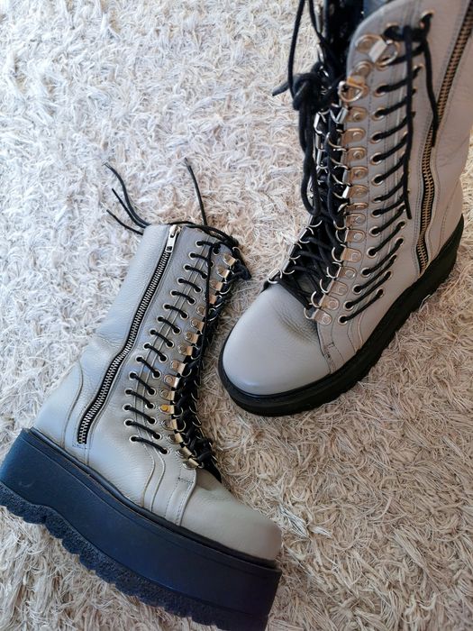 Ghete de piele naturala Rhizome