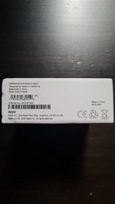 Apple airpods 4-Active Noise Cancelling