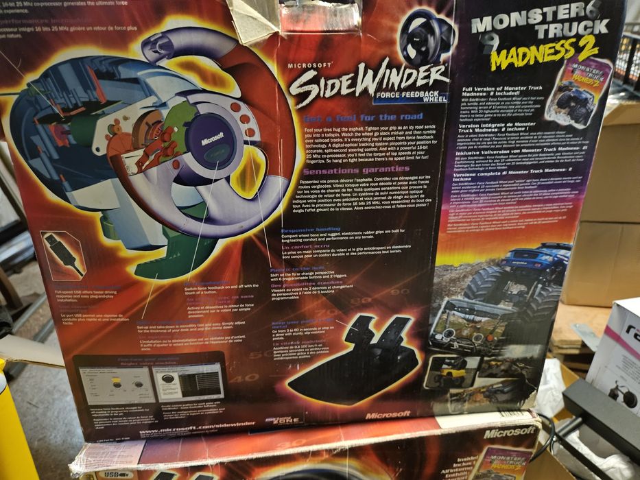 Vand volan Microsoft force feedback